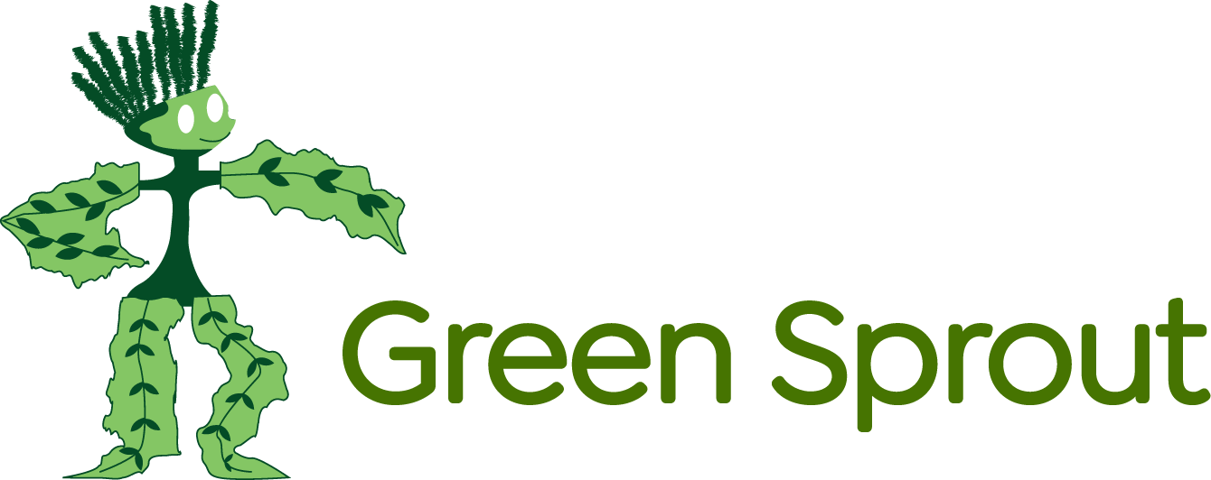 The current Green Sprout logo in use today